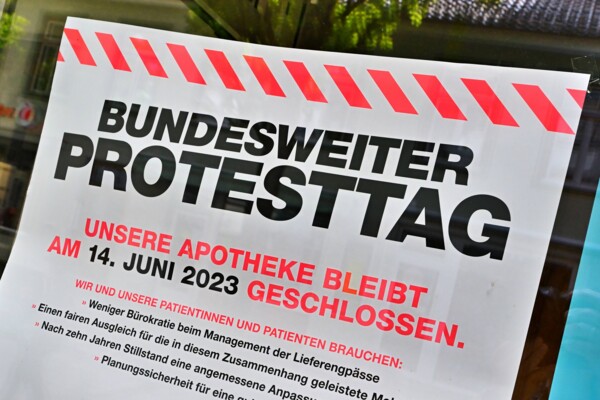 Nordrhein: Hausärzteverband unterstützt Apothekenproteste  