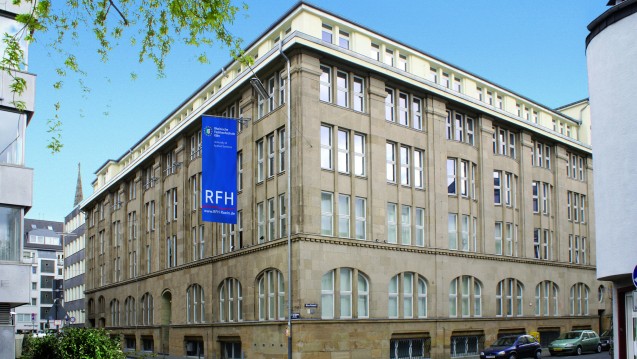Zum Wintersemester soll es losgehen: Die Rheinische Fachhochschule in Köln bietet einen Studiengang Pharmakoökonomie an. (Foto: Rheinische Fachhochschule Köln)