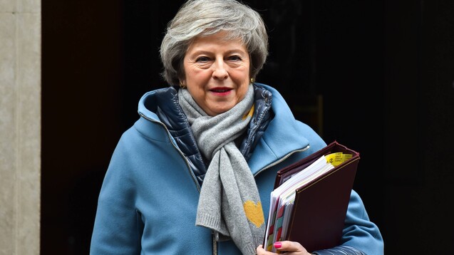 Plan abgelehnt: Die britische Premierministerin Theresa May ist mit ihrem mit der EU ausgehandelten Brexit-Plan im eigenen Parlament gescheitert. (s / Foto: imago)
