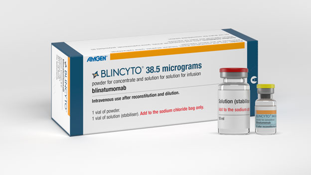 Der bispezifische Antikörper Blinatumomab zur Behandlung spezieller Formen der akuten lymphatischen Leukämie (ALL) ist in der EU „unter Auflagen“ zugelassen. (Foto: Amgen)