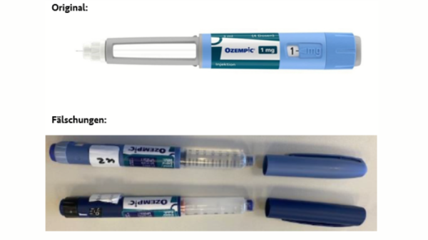 Ozempic-Fälschungen – Vorsicht verschiedene Pen-Systeme