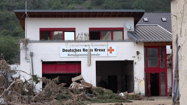 In der Eifel hat das Hochwasser besonders verheerende Schäden angerichtet. (c / Foto: IMAGO / 7aktuell)