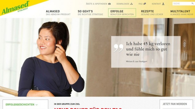 Freude über Gewichtsverlust: Streit um Aussagen zur Health-Claims-Verordnung (Bild: Screenshot / Internet )