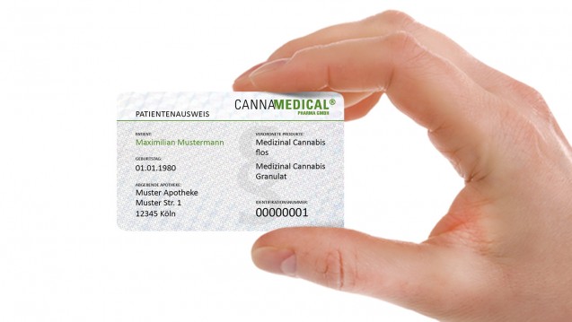 Mittels eines Ausweises will der Importeur Cannamedical es Patienten erleichtern, ihre Berechtigung zur medizinischen Verwendung von Cannabis nachzuweisen. (Foto: Cannamedical)