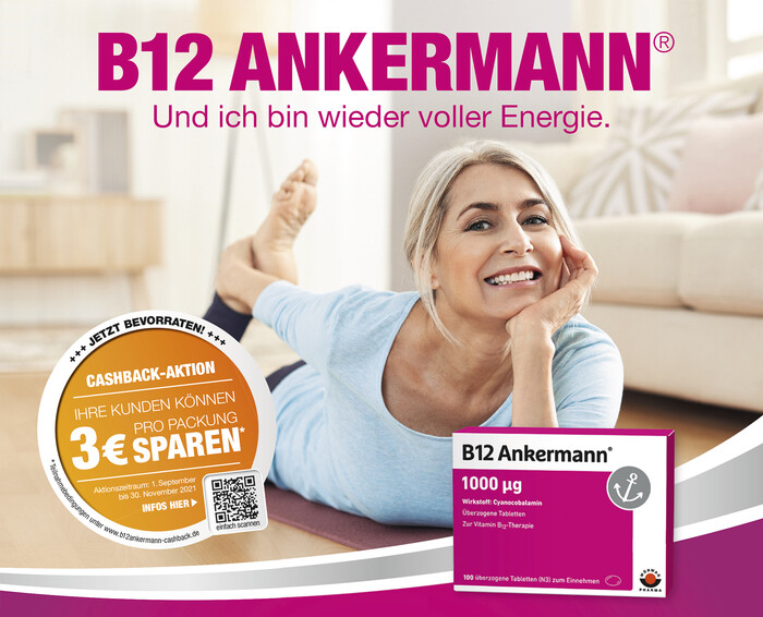 Aktion von Wörwag: Cashback für B12 Ankermann®