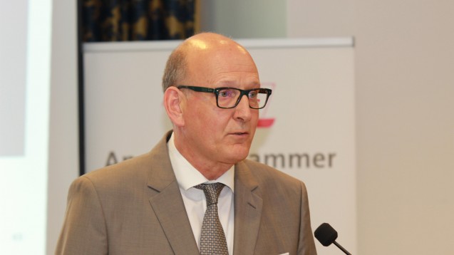 Dr. Andreas Walter, Hauptgeschäftsführer der Apothekerkammer Westfalen-Lippe fordert stabile Rahmenbedingungen.  (Foto: AKWL) 