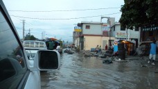 Schwieriges Einsatzgebiet: Nach Überflutungen durch den Hurrikan Matthew ist Apotheker ohne Grenzen auf Hilfsmission in Haiti. (Foto: AoG)