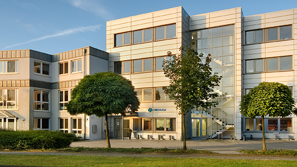 Orifarm, hier der deutsche Sitz in Leverkusen, ruft eine Charge Xarelto zurück. (c / Foto: Orifarm)