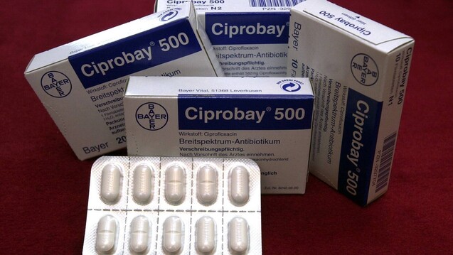 Ciprofloxacin greift nicht selektiv an der bakteriellen Topoisomerase 2 an. (s / Foto: imago)