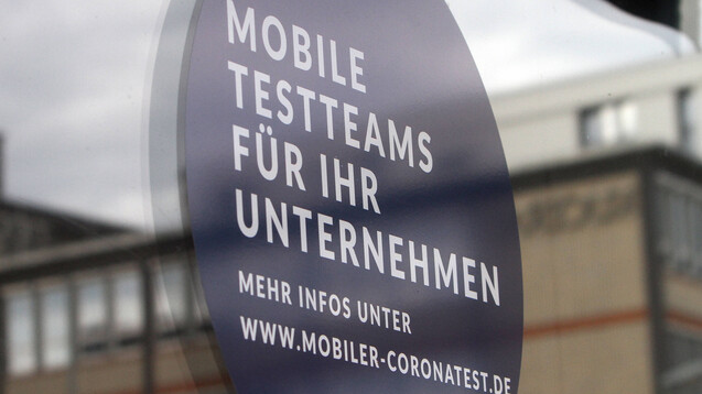 Mobile Testteams für Unternehmen? Kann man machen, aber nicht als Bürgertest! (Foto: IMAGO / Ralph Peters)