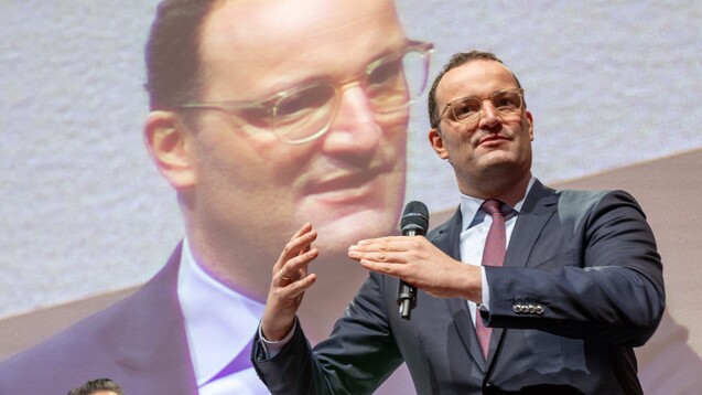 Jens Spahns Zeit als Bundesgesundheitsminister ist vorbei. (c / Foto: Schelbert / DAZ)