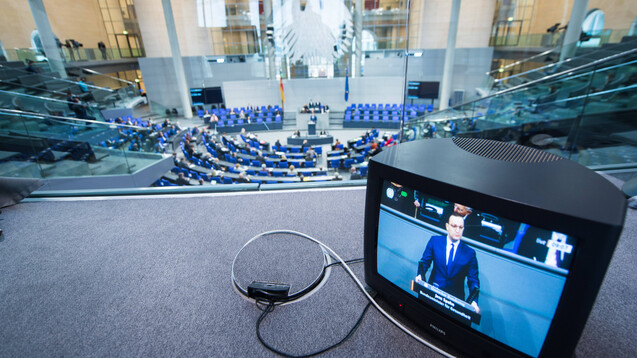 Am vergangenen Freitag debattierte der Deutsche Bundestag über Einschränkungen in der Corona-Pandemie. (m / Foto: imago images / Christian Spicker)