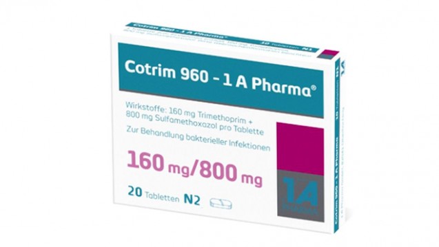 Einmal zurück: Cotrim 960 1A Pharma. Der Grund: Die Tabeltten sind defekt. (Foto: 1A Pharma)