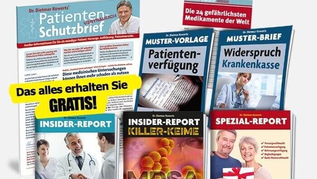 Der FID-Verlag ist bekannt für verschwörerische Publikationen. Auch die Apotheken hat er im Visier. (b/Foto: Screenshot gesundheitswissen-shop.de)