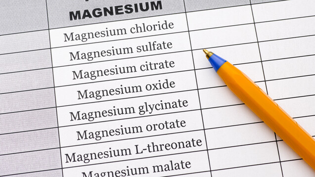 Lösen sich anorganische Magnesiumverbindungen tatsächlich vergleichsweise schlecht auf? (x / Foto: Stepan Popov / AdobeStock)