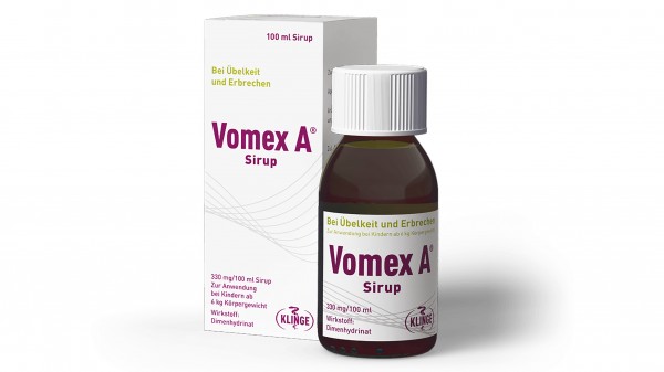 Falsche Dosierungsangaben bei Vomex A Sirup