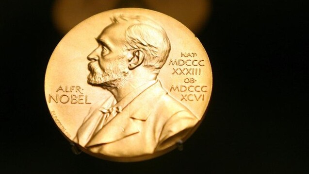 Der Nobelpreis wird jedes Jahr am 10. Dezember, dem Todestag des schwedischen Erfinders und Industriellen Alfred Nobel, verliehen. (s / Foto: Kay Nietfeld/dpa)