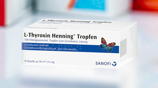 Sanofi meldet Rückkehr von L-Thyroxin Henning Tropfen 