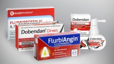 Vorsicht bei flurbiprofenhaltigen Halsschmerzpräparaten und Allergikern. (Foto: Aliud Pharma / Hexal / Reckitt Benckiser / DAZ.online)