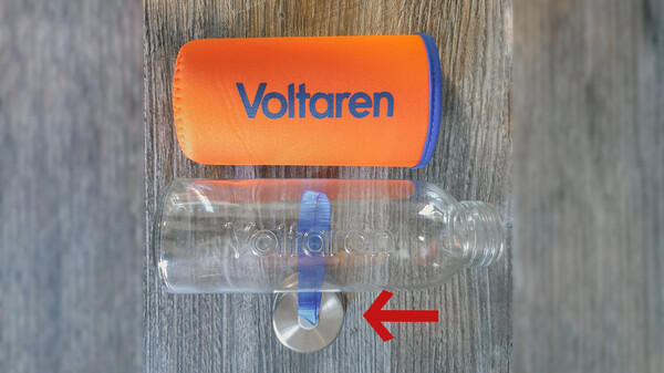 Warnung vor Metallsplittern an Voltaren-Trinkflaschen