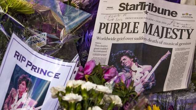 Am 21. April 2016, also heute vor fünf Jahren, wurde Prince tot aufgefunden. Er starb an einer Überdosis Fentanyl.(Foto: IMAGO / ZUMA Wire)