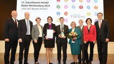 Die  Ertelt-Apotheken
im Zollernalbkreis haben beim  „Zukunftspreis Baden-Württemberg 2019 – von den Besten
lernen“ einen Preis erhalten. (Foto: Wolfgang List)