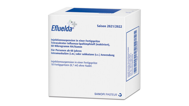 Sanofi hat bereits mehr als die Hälfte der vorbestellten Efluelda-Dosen ausgeliefert. (b/Foto: Sanofi Pasteur)