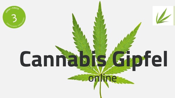Cannabis Gipfel online – digitaler Fortbildungsmonat im Juni