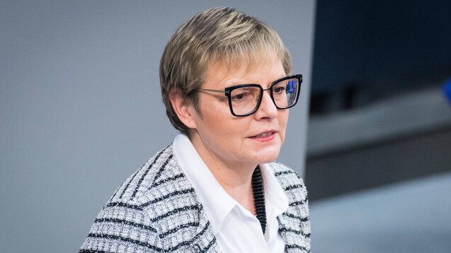 Sabine Dittmar ist seit 40 Jahren Mitglied der SPD. Seit acht Jahren sitzt die Bundestagsabgeordnete für Ihre Partei im Ausschuss für Gesundheit. (Foto: IMAGO / Christian Spicker)