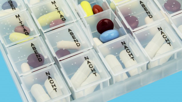 Parkinson-Patienten nehmen oftmals viele Arzneimittel gleichzeitig. (Foto: PhotoSG / Stock.adobe.com)                                     