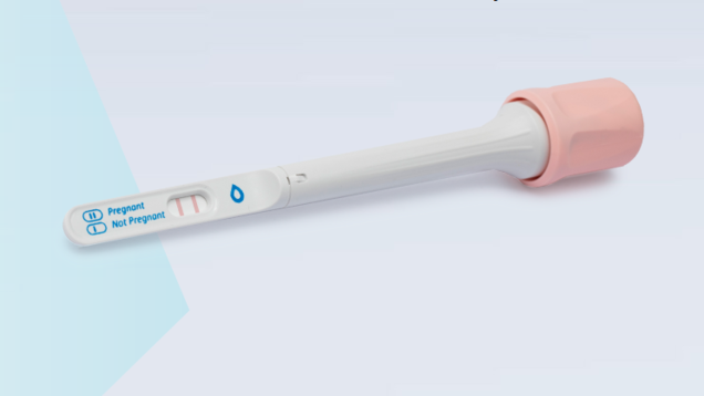 Der in Israel entwickelte Schwangerschaftstest hat laut Hesteller nun eine CE-Kennzeichnung erhalten. (Screenshot: Salignostics.com / DAZ)