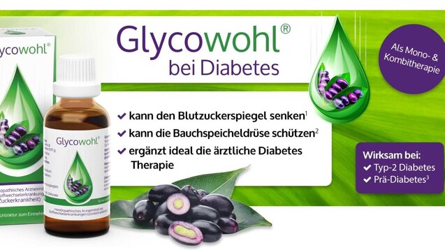 Glycowohl wird derzeit in der Fach- und Laienpresse beworben. (c / Screenshot: www.glycowohl.de)