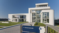 Der CGM-Firmenhauptsitz in Koblenz. (c / Foto: CompuGroup Medical Deutschland AG)