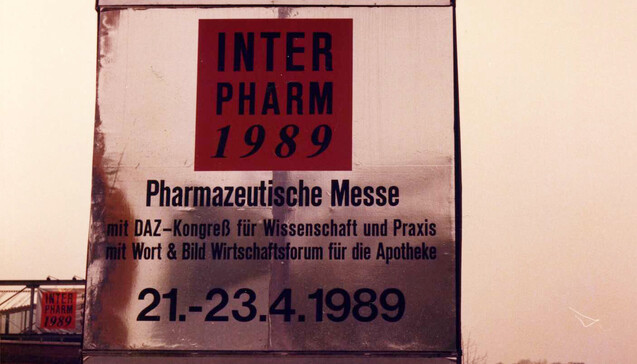 Das Interpharm-Plakat von 1989. (Alle Fotos DAV)
