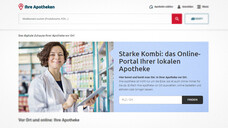 IhreApotheken.de hat einen neuen Partner. (Screenshot: ihreapotheken.de / DAZ)