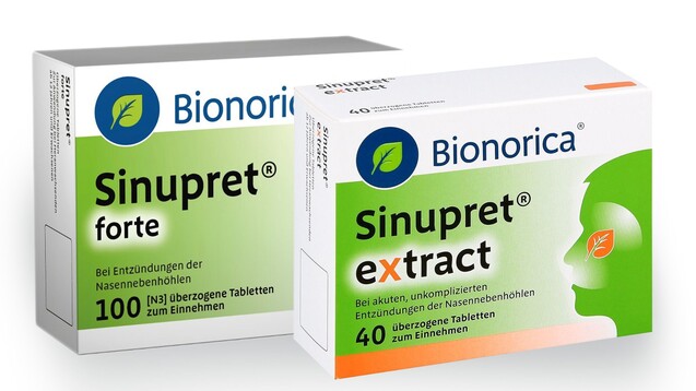 Die AMK erreichten neue Nebenwirkungen unter Sinupret forte und Sinupret extract: schweres Nasenbluten. (s/ Foto: Bionorica)