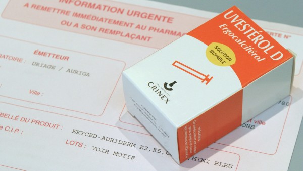 Frankreich nimmt Vitamin-D-Tropfen Uvestérol vom Markt