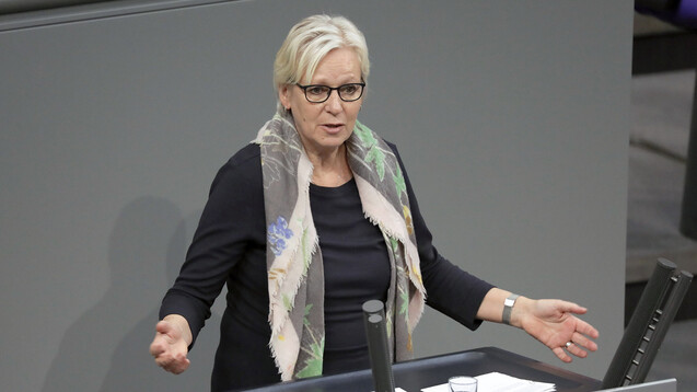 Die Grünen Gesundheitspolitikerin Maria Klein-Schmeink kritisiert einen Passus zu Gesundheitsdaten im Digitale Verordnung Gesetz (DVG). (Foto: imago images / Steinert)