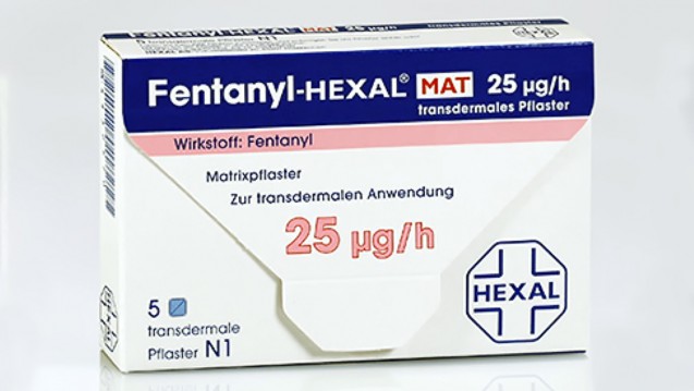 Einige Fentanylpflaster von Hexal und 1A Pharma sind nicht korrekt verpackt, gefährden aber keine Patienten. (Foto: HEXAL)