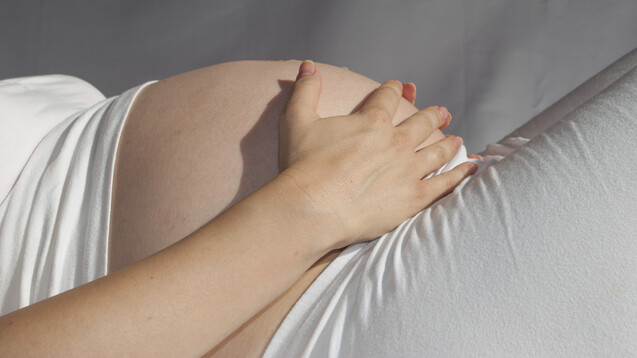 Nehmen Schwangere zwischen der 20. und 28. Woche regelmäßig Ibuprofen ein, sollten mittels Ultraschall der Fruchtwasserspiegel und der Ductus arteriosus kontrolliert werden. (Foto:&nbsp;branislavp / stock.adobe.com)