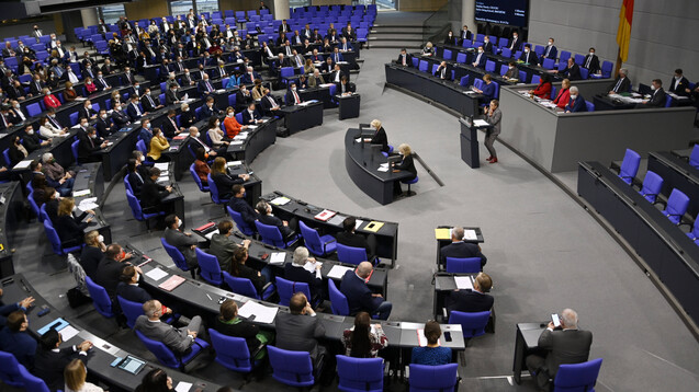 Der Bundestag befasste sich heute mit dem zweiten Pandemie-Gesetz der Ampelkoalition. (c / Archivbild / Foto: IMAGO / Future Image)