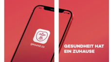Phoenix und Noventi lassen nun ihre bisherigen Apps „deine Apotheke“ und „callmyApo“ auslaufen. Sie sollen in „gesund.de“ aufgehen. (Screenshot: DAZ / apps.apple.com)