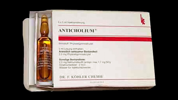 Anticholium: nicht mehr in den Muskel