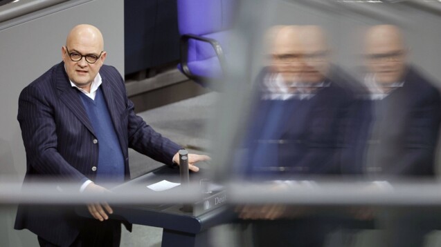 Lars Lindemann (FDP) Im Dezember 2022 in Berlin im Bundestag. (Foto: imago images / Future Image)