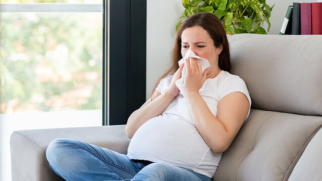 Plagen eine Schwangere allergische Symptome, können je nach Art der Anzeichen und Einstellung zu Arzneimitteln unterschiedliche Präparate empfohlen werden. (Foto: cunaplus / AdobeStock)
