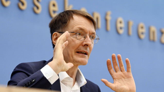 Bundesgesundheitsminister Karld Lauterbach (SPD) (Foto: imago images / Future Image)