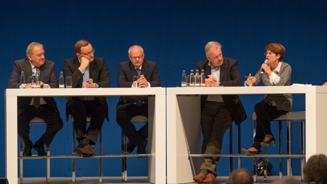 Die politische Diskussion beim DAT 2014 in München war bereits dünn mit Politikern besetzt. (Foto: A. Schelbert)
