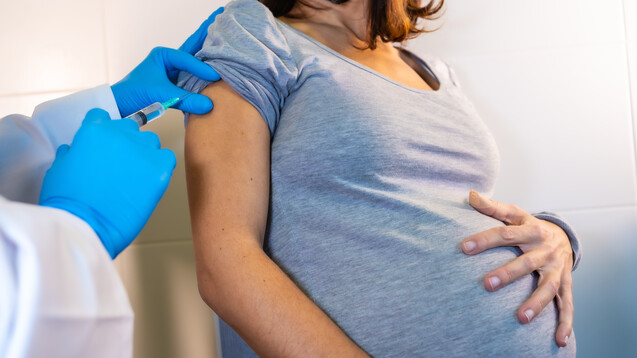 Laut Stellungnahme der DGPM sind keine spezifischen Risiken durch Nicht-Lebendimpfstoffe in der Schwangerschaft bekannt. (Foto: unai / stock.adobe.com)&nbsp;