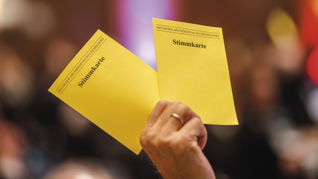 Soll über den Antrag der Apotheker aus NRW abgestimmt werden, braucht er Unterstützer. (Foto: as / DAZ)
