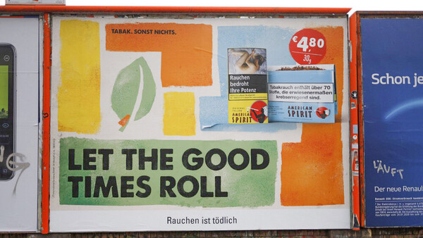 Bundestag beschließt neue Werbeverbote für Zigaretten